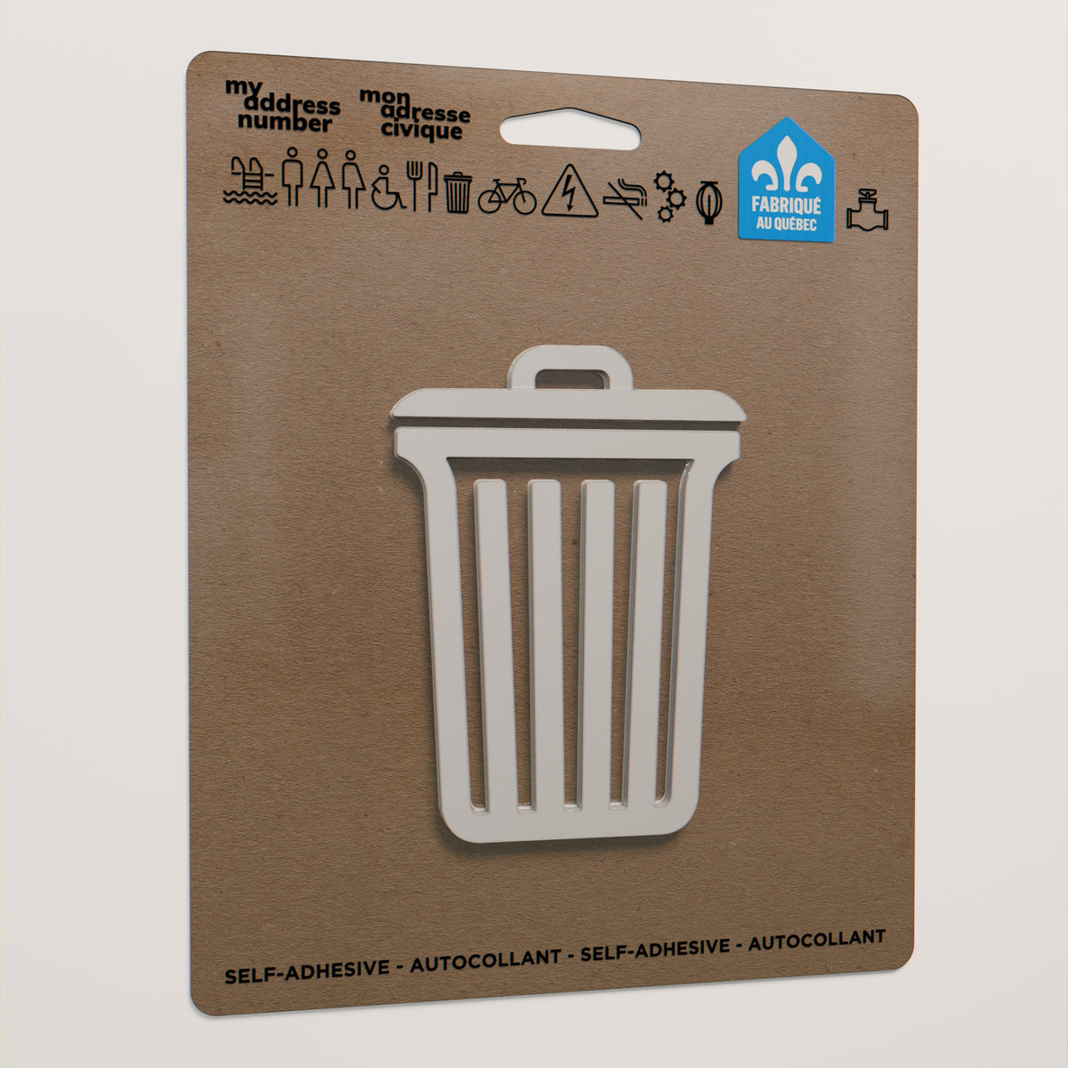 Pictogramme poubelle