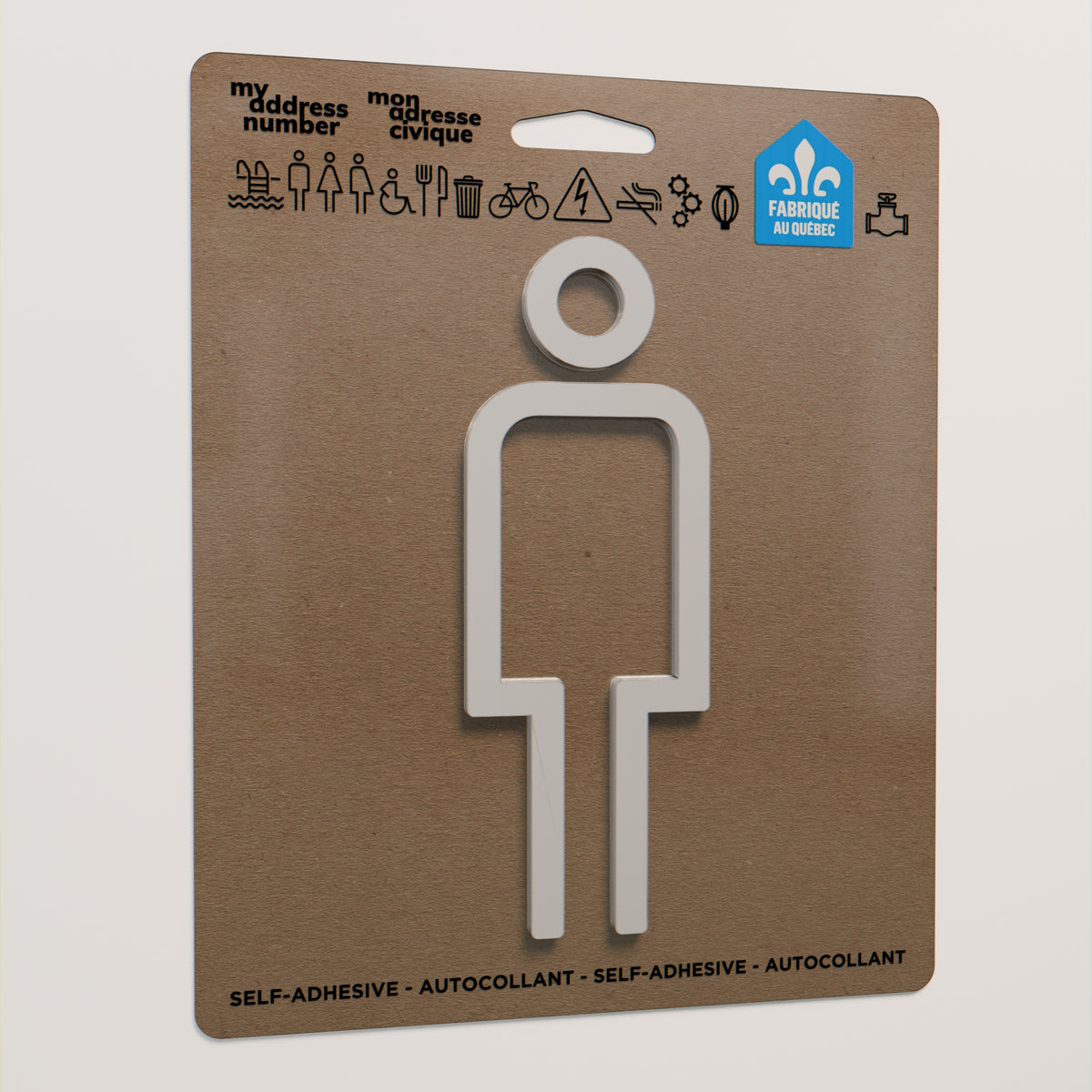 Pictogrammes toilette homme