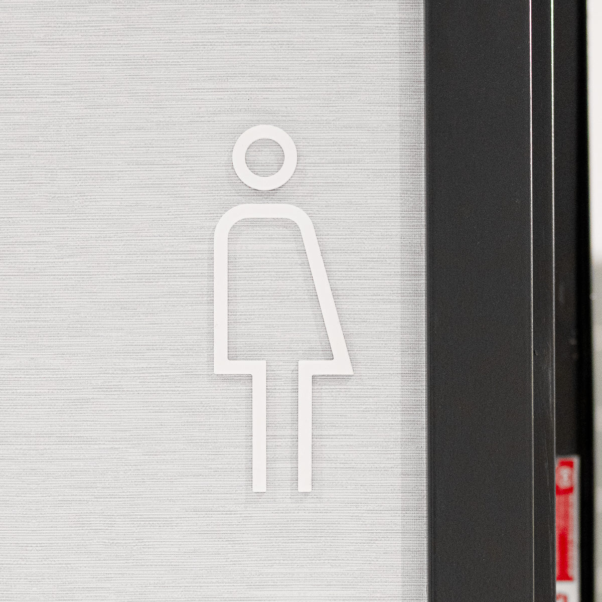 Pictogrammes toilette non genrée