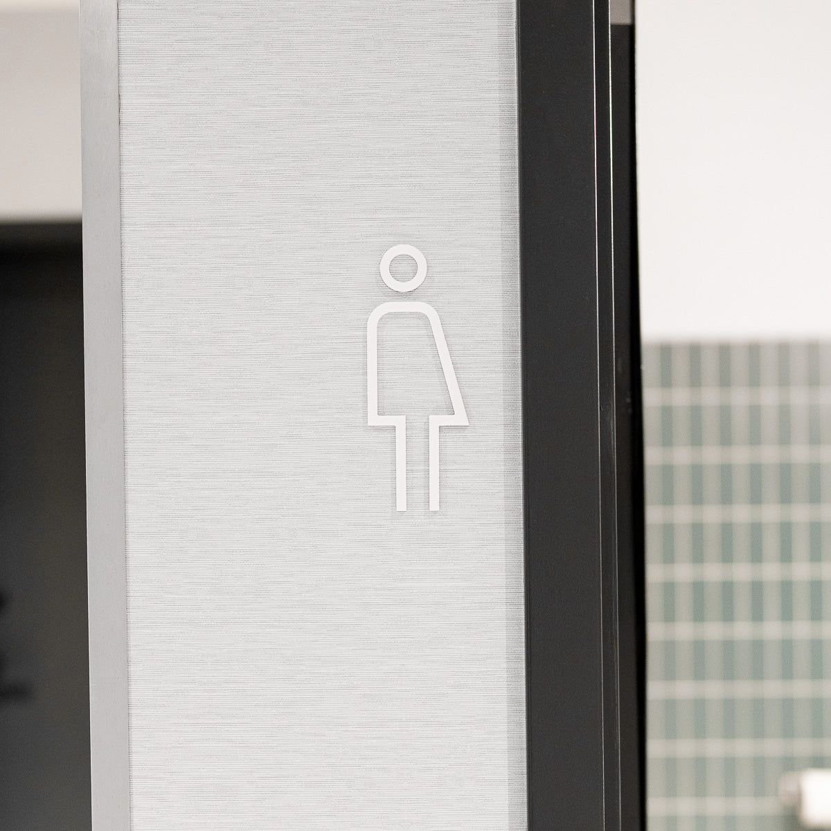 Pictogrammes toilette non genrée