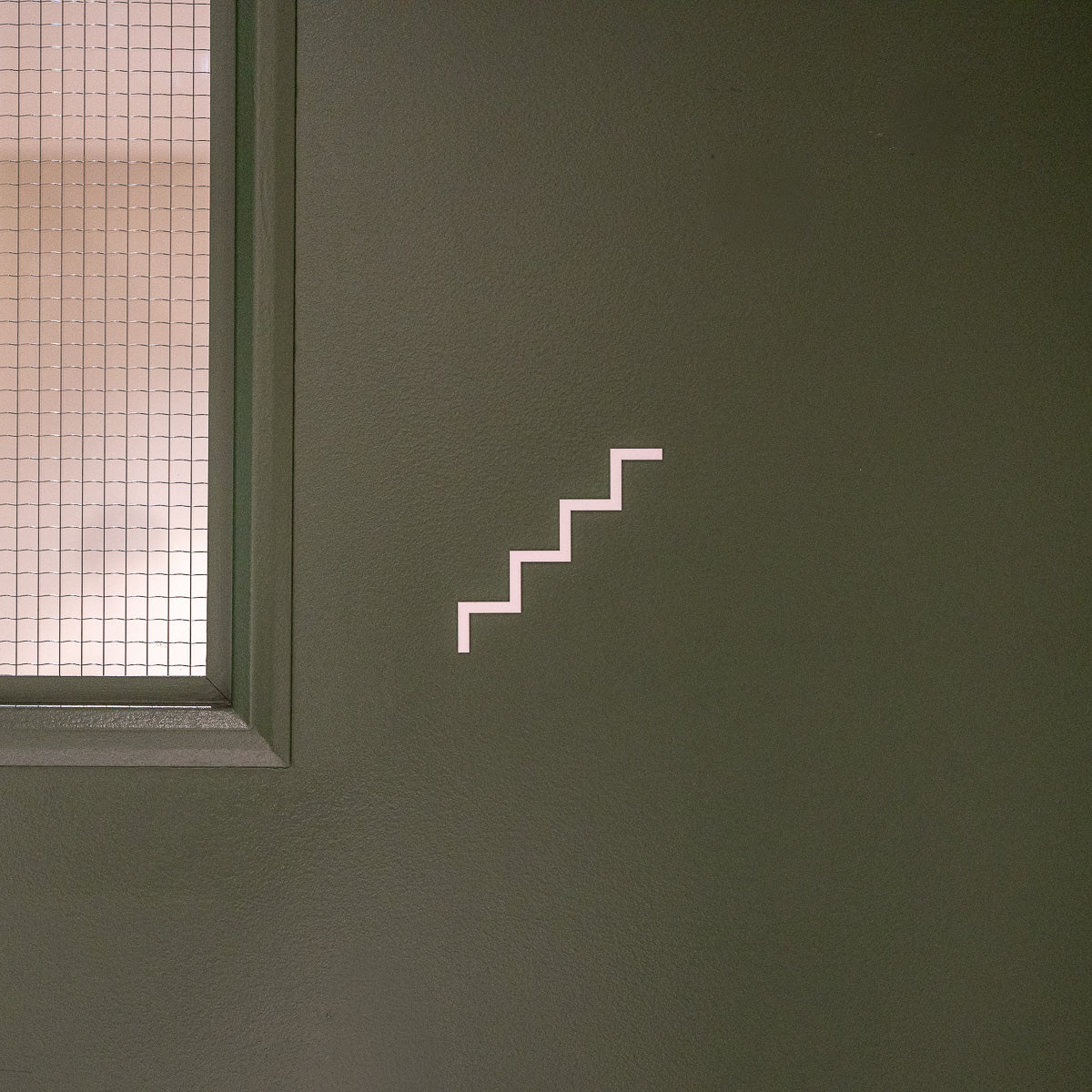 Pictogramme Escalier en situation