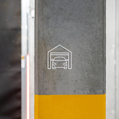 Pictogramme Garage en situation