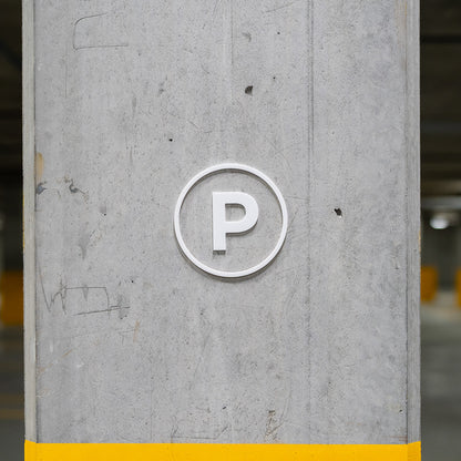 Pictogramme Stationnement en situation