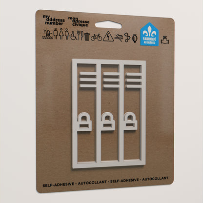 Pictogramme Rangement blanc dans son emballage