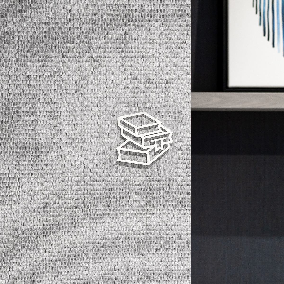 Pictogramme Bibliothèque en situation