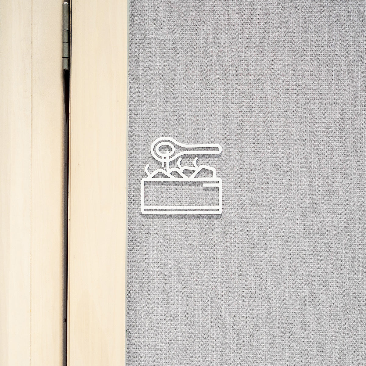 Pictogramme Sauna en situation