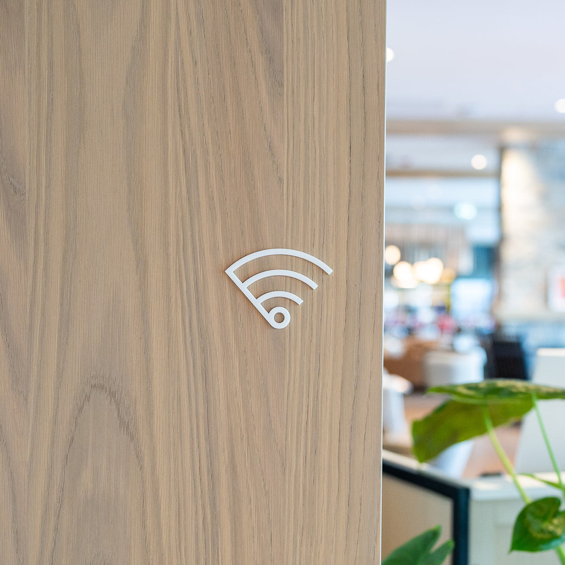 Pictogramme Wifi en situation