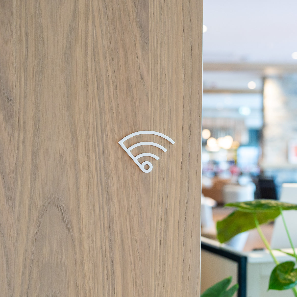 Pictogramme Wifi en situation