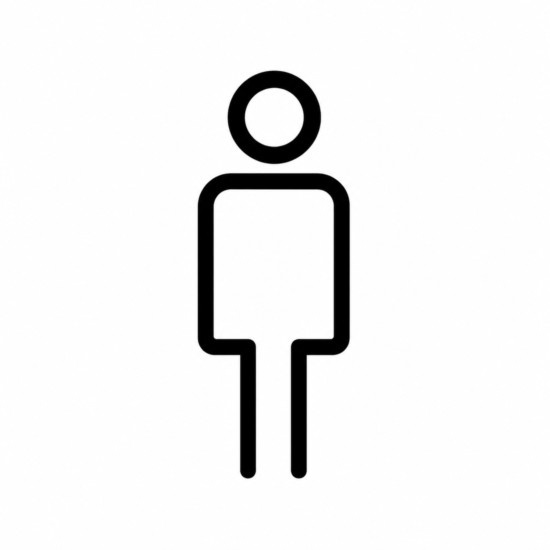 Pictogrammes toilette homme