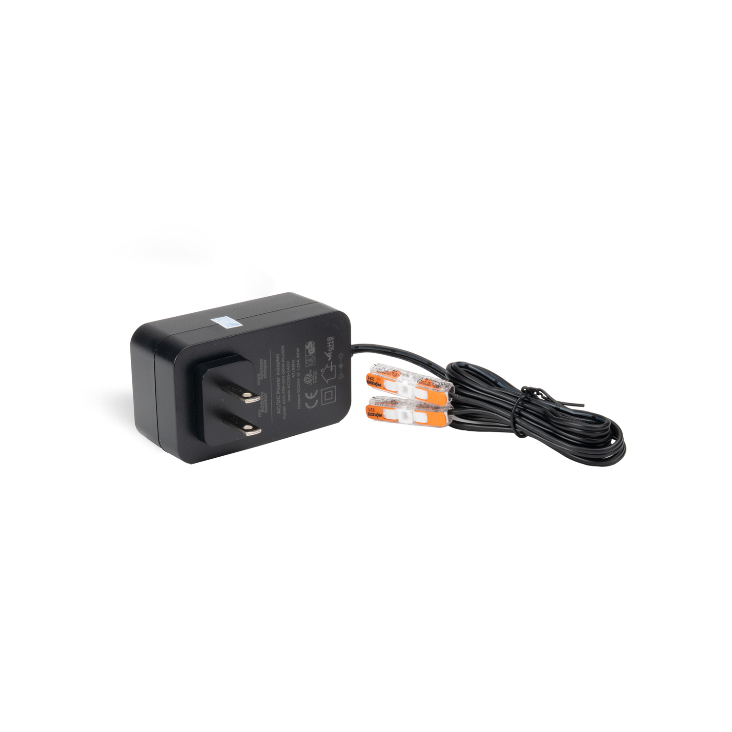 Plug-in Transformer – 24V / 110V – 30W with Quick Connectors