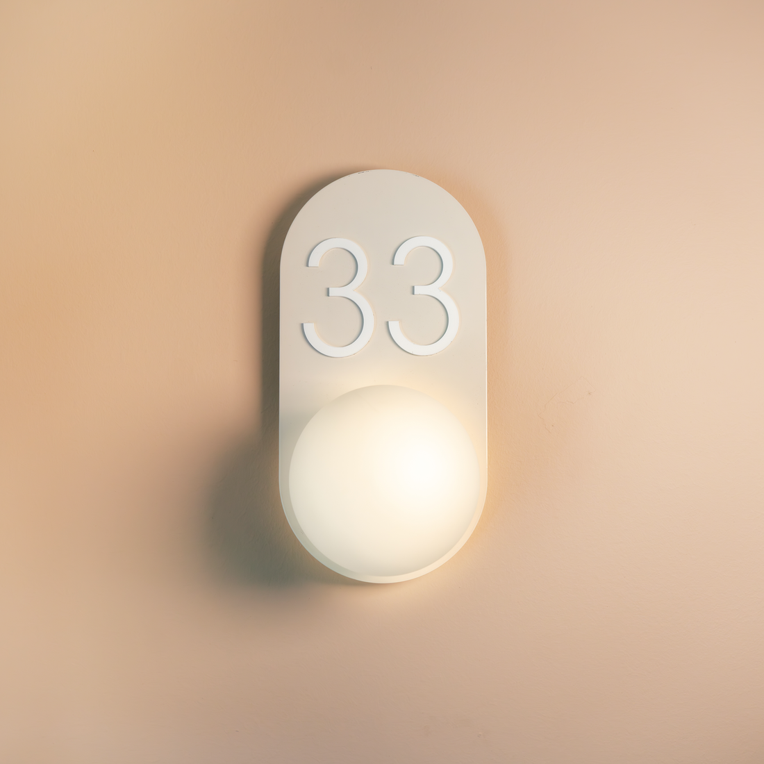 Luminaire Authentik Arch avec chiffres