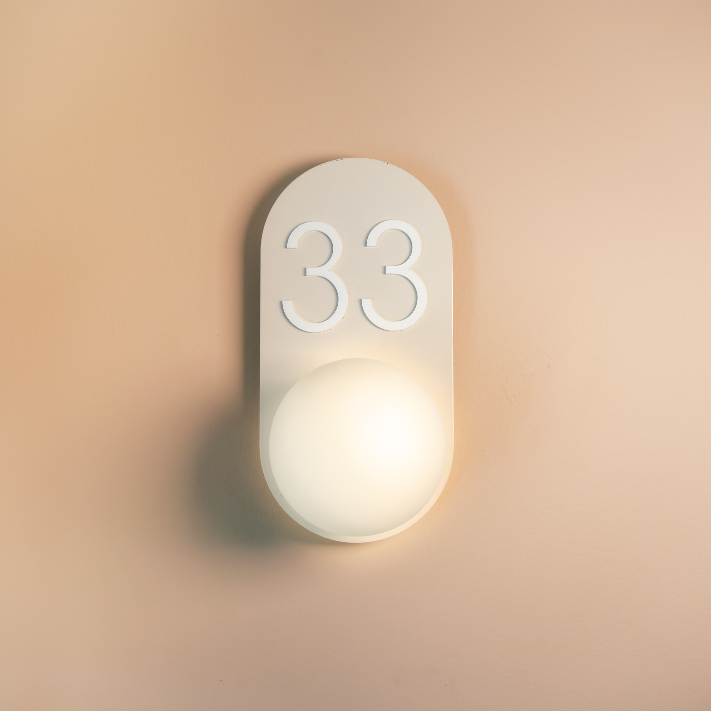 Luminaire Authentik Arch avec chiffres