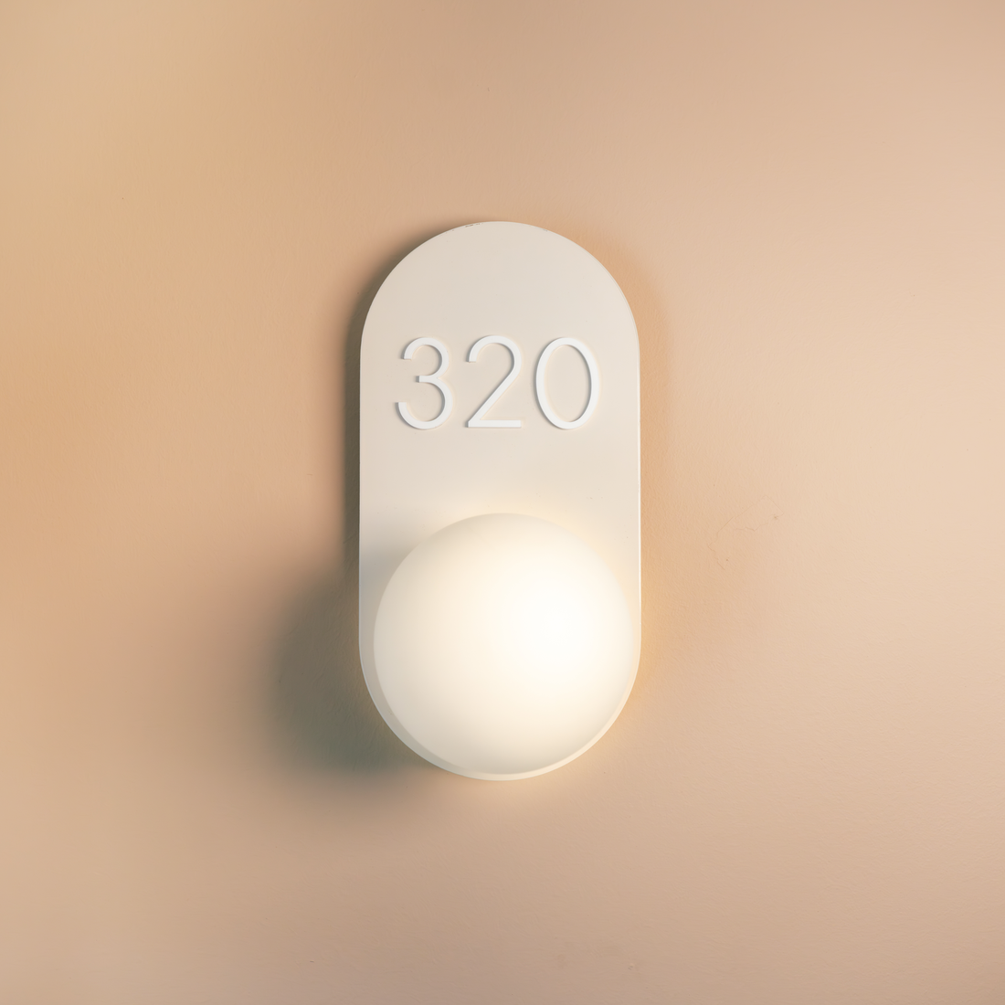 Luminaire Authentik Arch avec chiffres