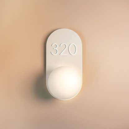 Luminaire Authentik Arch avec chiffres