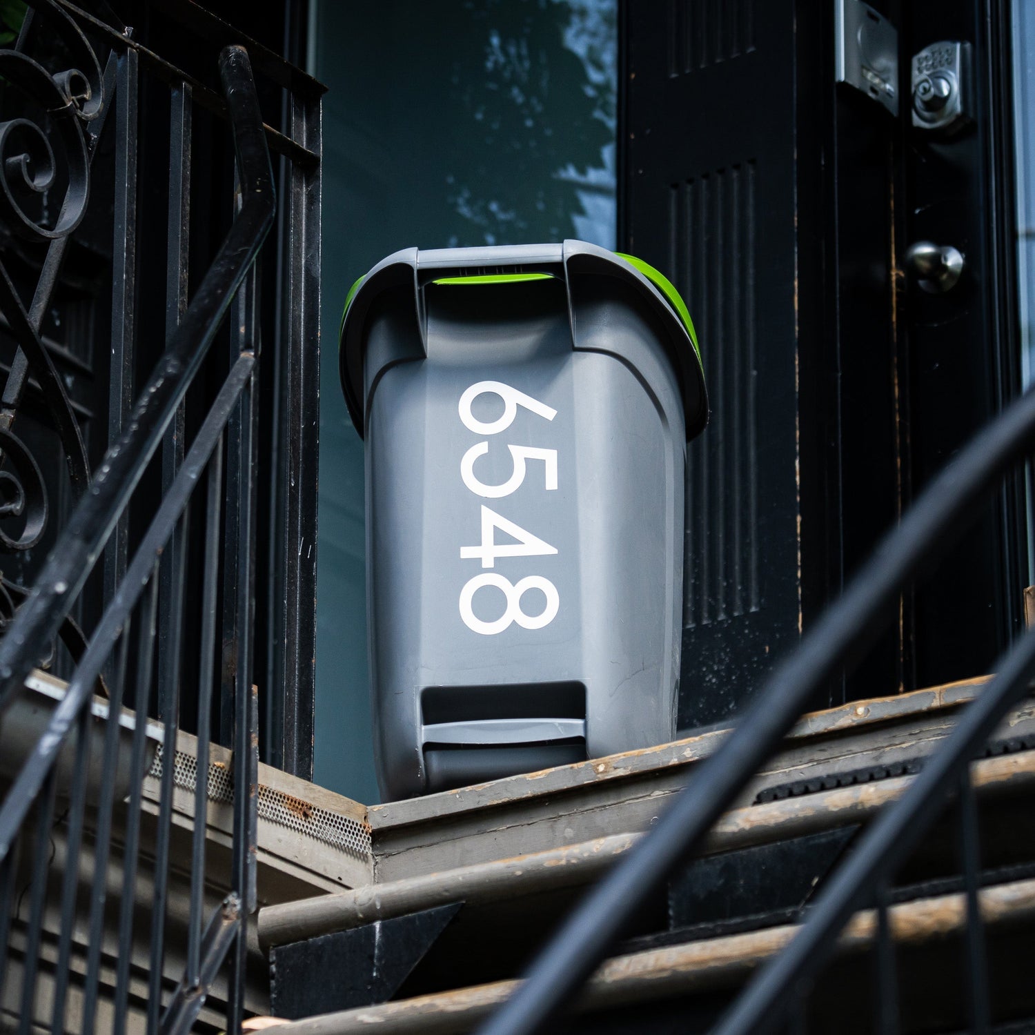 Autocollant de poubelle