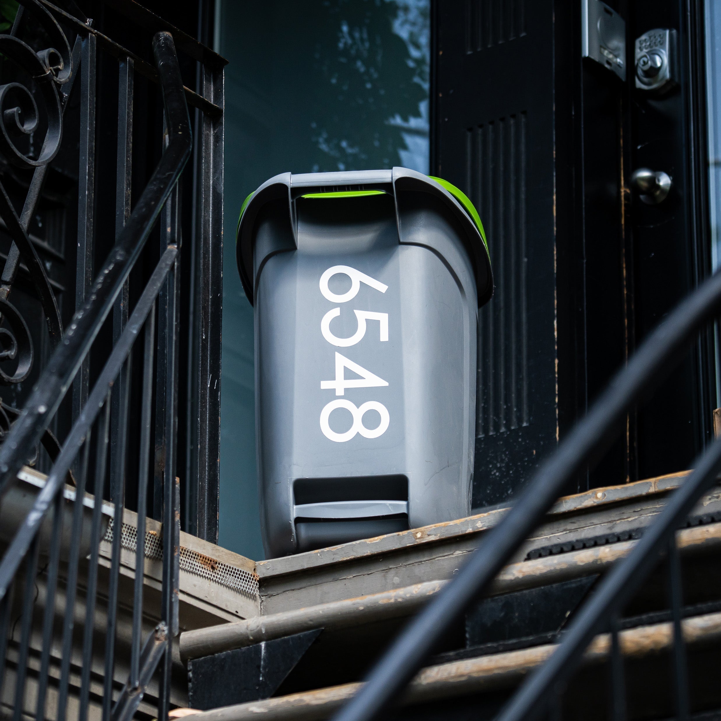 Autocollant de poubelle